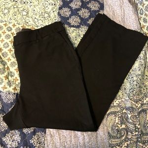 Lane Bryant Allie Pant black slacks size 16